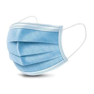 3 Layer Disposable Face Masks - Box of 50