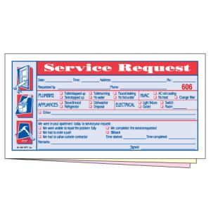 Maintenance Service Request Form