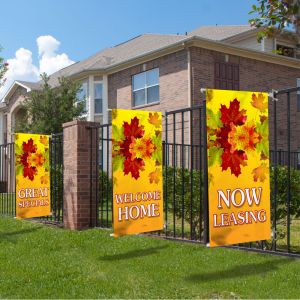 Boulevard Banners - Autumn Leaves