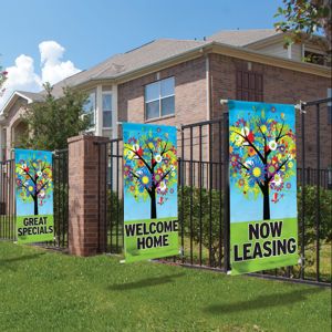 Boulevard Banners - Spring Tree