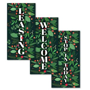 Boulevard Banners - Holiday Leaves
