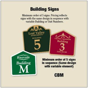 Custom Building Signs