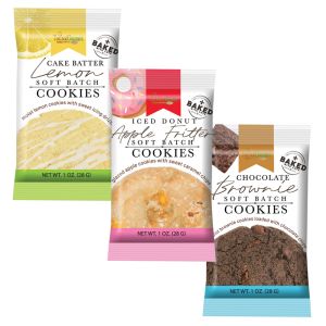 Each pack includes 50 individually wrapped cookies