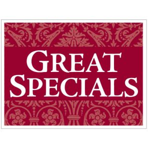 Great Specials