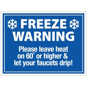 Bandit Sign - "Freeze Warning" Icons