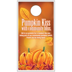 Fall Season Door Hanger - Pumpkin Bliss