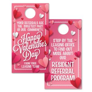  Valentine's Day Door Hanger - Sweetest Part Valentine