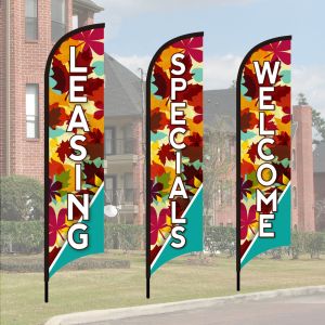 Wave Flag Kits - Changing Leaves