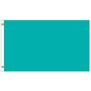 Horizontal Flag - Turquoise
