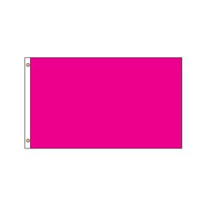 Horizontal Flag -  Hibiscus Pink