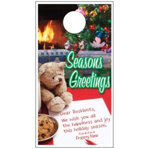Holiday Door Hanger - Santa Letter