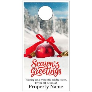 Holiday Door Hanger - Winter Wish