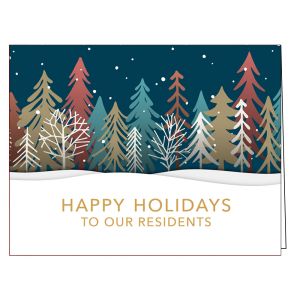 Holiday Card - Snow Forest
