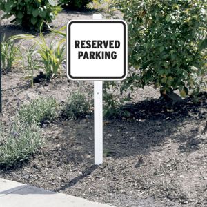 Sign Kit - "Reserved Parking"