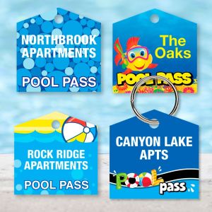Custom Pool Pass - House - Name Only