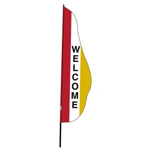 Wind Rider Flag Kits - "Welcome"