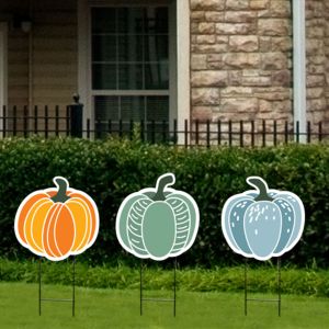Lawn Letters - Pumpkin Patch Icons