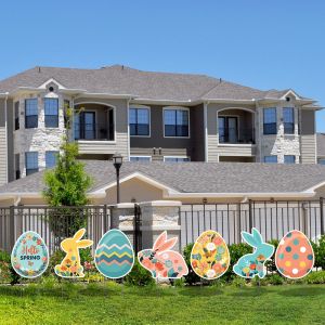 Lawn Letters - Elegant Easter Icons