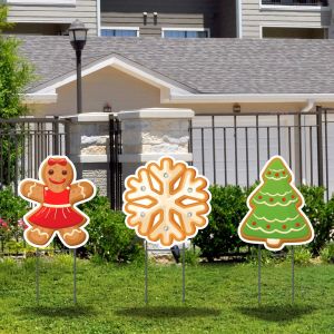 Lawn Letters - Gingerbread Icons