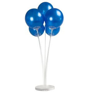 Tabletop Balloon Kit with 5 Blue Reusable 8