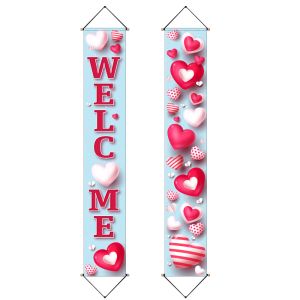 Welcome Love Porch Banner Set