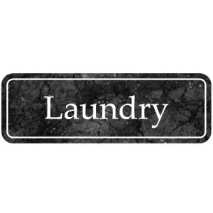 Laundry Room Signs -Laundry Marble