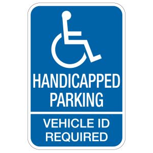 Handicap Parking Signs - Texas