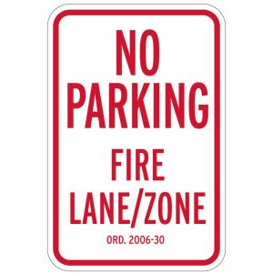 Fire Lane Signs - New Jersey Parking 