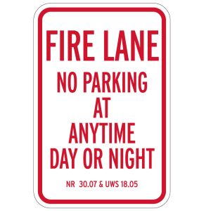 Fire Lane Signs - Wisconsin Parking 