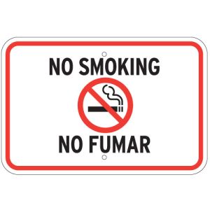 No Smoking Signs - "No Fumar"