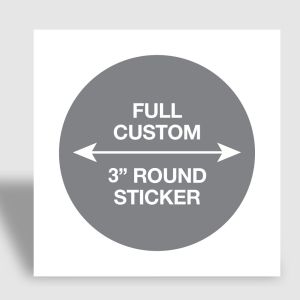 Full Custom 3" Circle Stickers