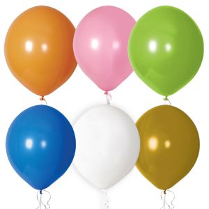 17" Latex Balloons - Tropical Colors