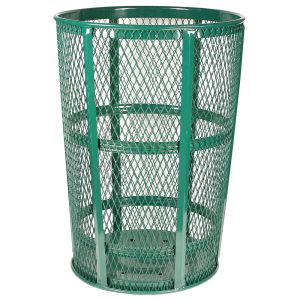 Steel Trash Cans - 48 Gallon
