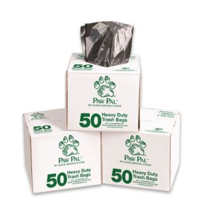 Includes 50 trash can liners per box!