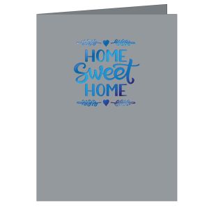 Welcome Folder Linen - Home Sweet Home