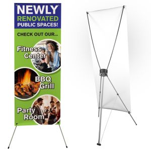 Standing X Banner Kit - Small
