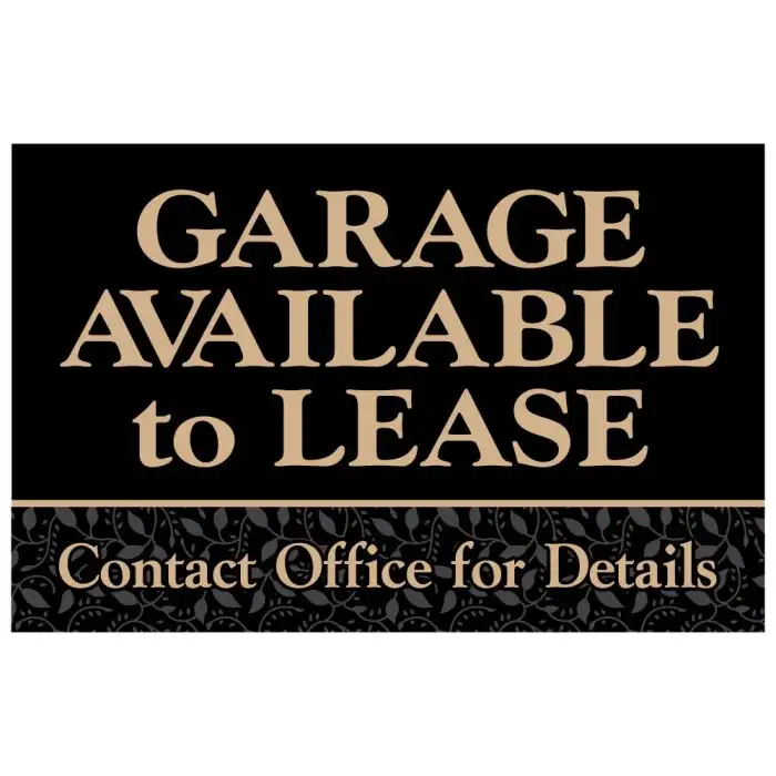 Garage Door Magnet - Garage Available