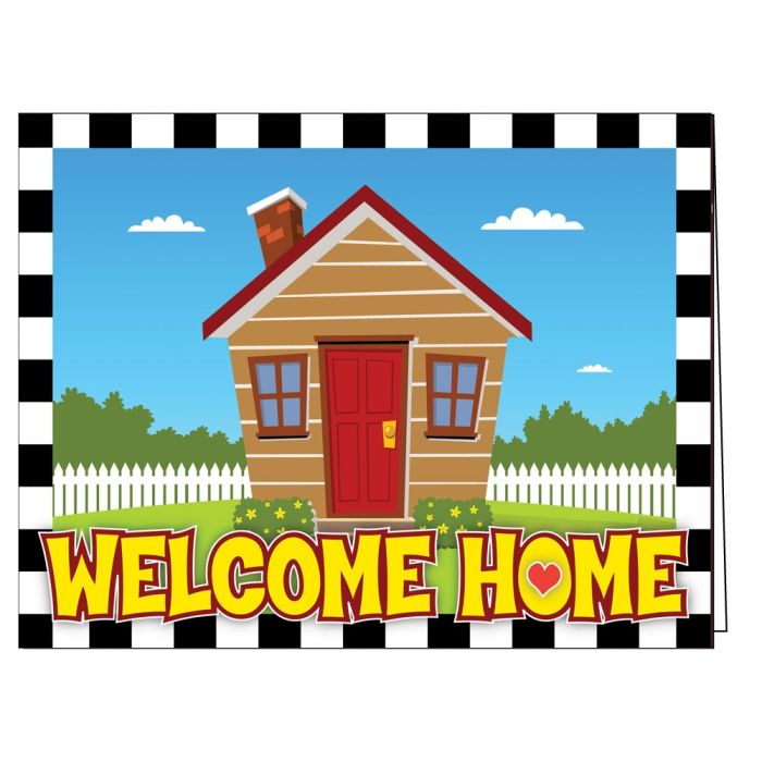 Greet new residents with a nice welcome note!
