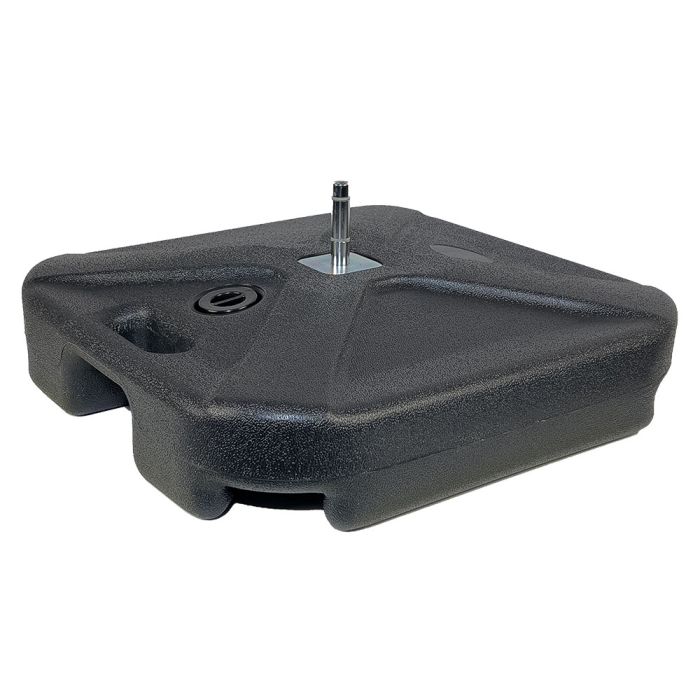 Durable black plastic base for Balloon Displays.