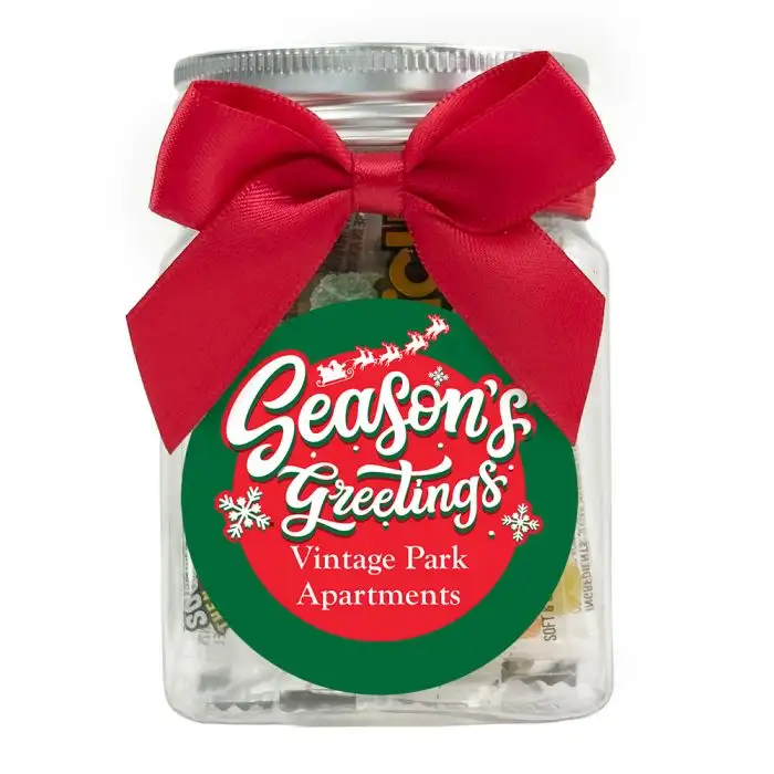 Custom Candy Jars - Winter and Holiday