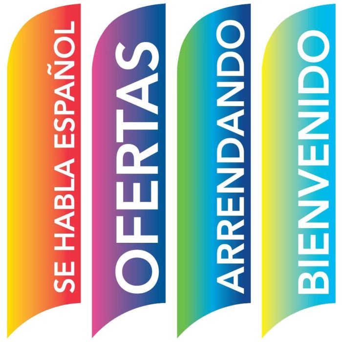 Wave Flags - Spanish - Brights