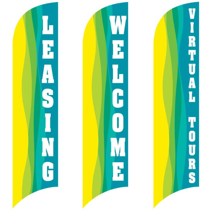 Wave Flags - Vibrant Waves