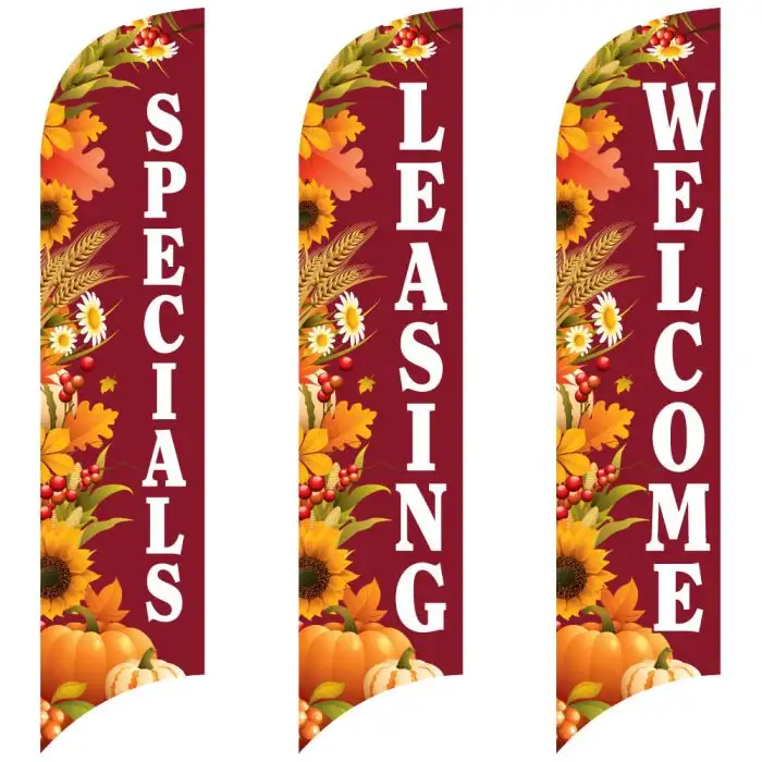 Wave Flags - Autumn Harvest
