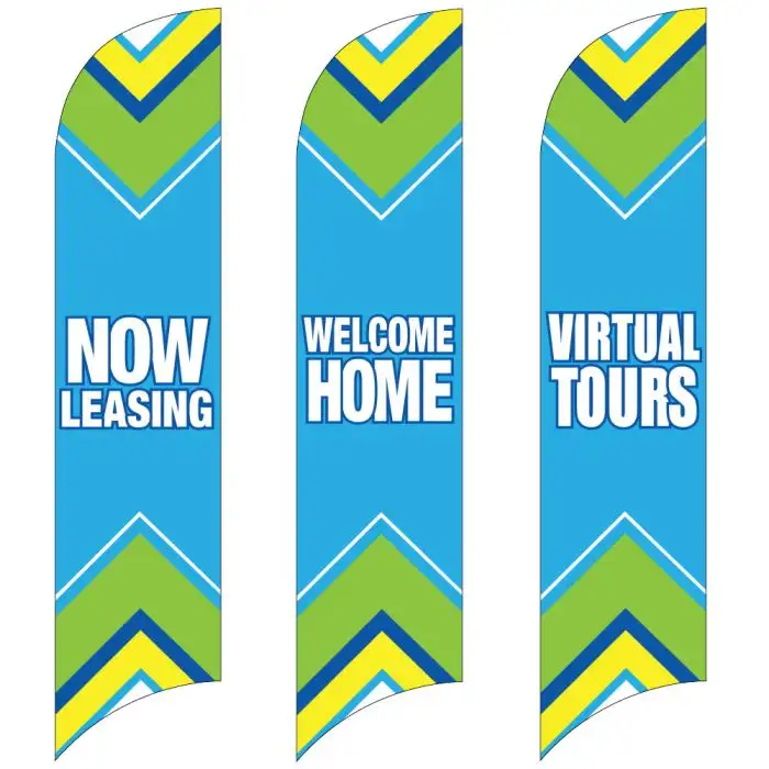 Wave Flags - Bright Chevron