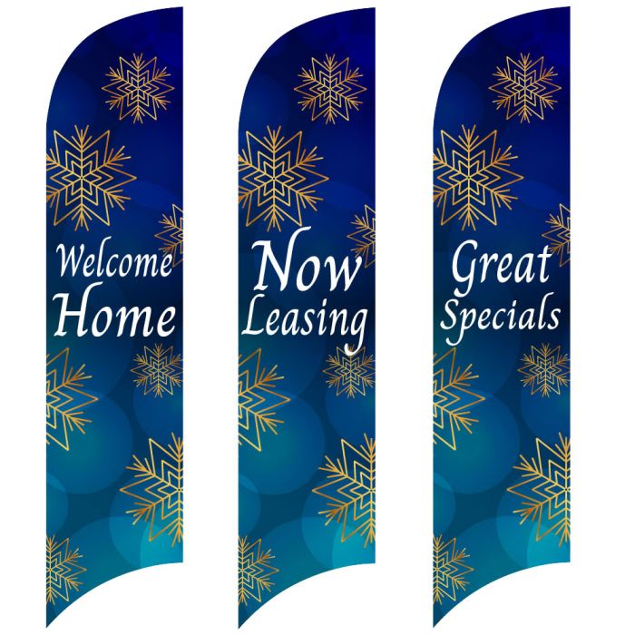 Wave Flags - Snowflake Spotlight