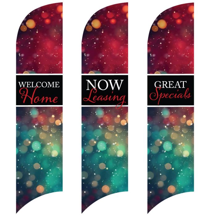 Wave Flags - Colorful Lights