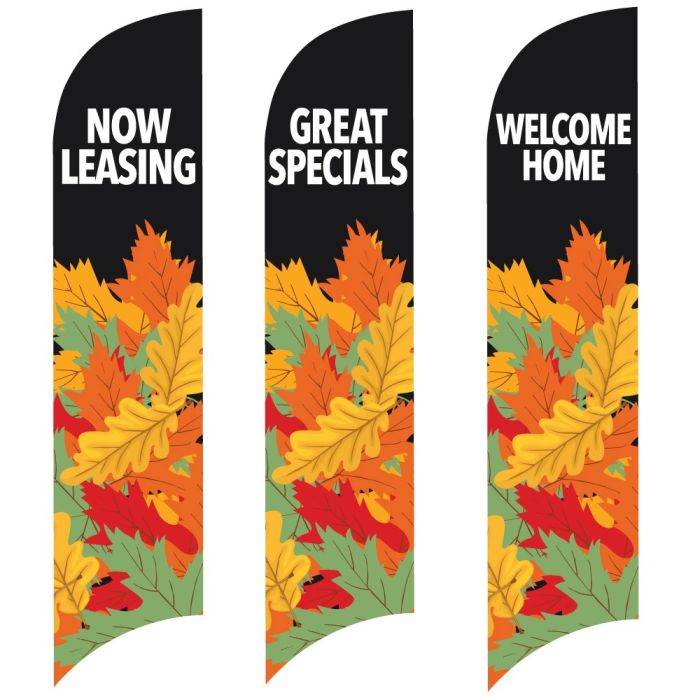 Wave Flags - Bold Fall