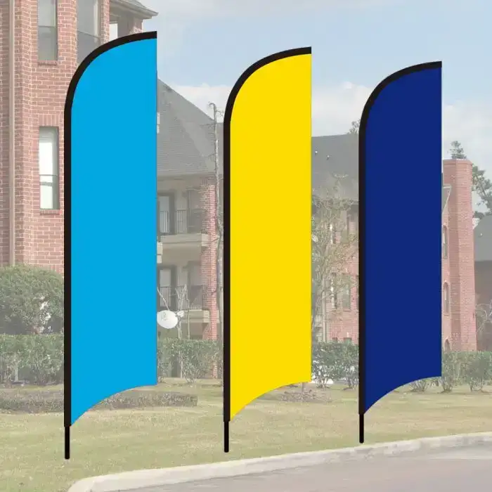 Wave Flag Kits - Solid Colors