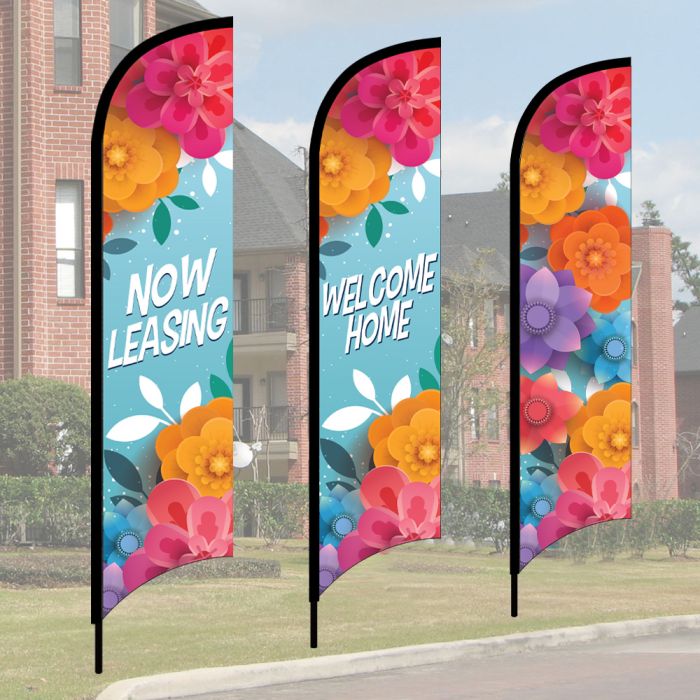 Wave Flag Kits - Blue Crush