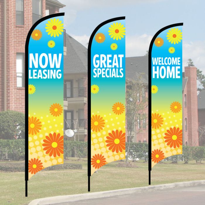 Wave Flag Kits- Flower Flush